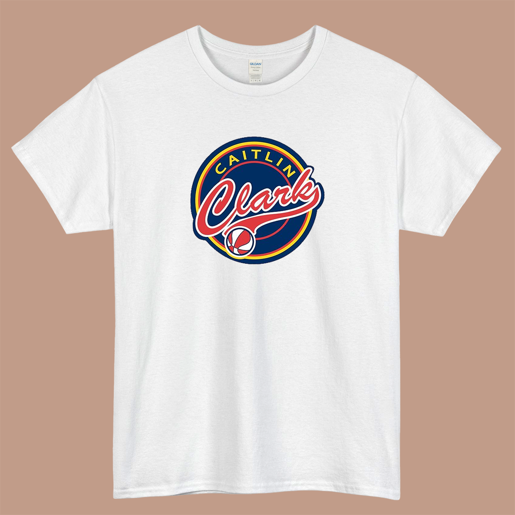 Caitlin Clark Indiana Fever Logo Mens Unisex Short Sleeve T-Shirt Size S-3XL - P