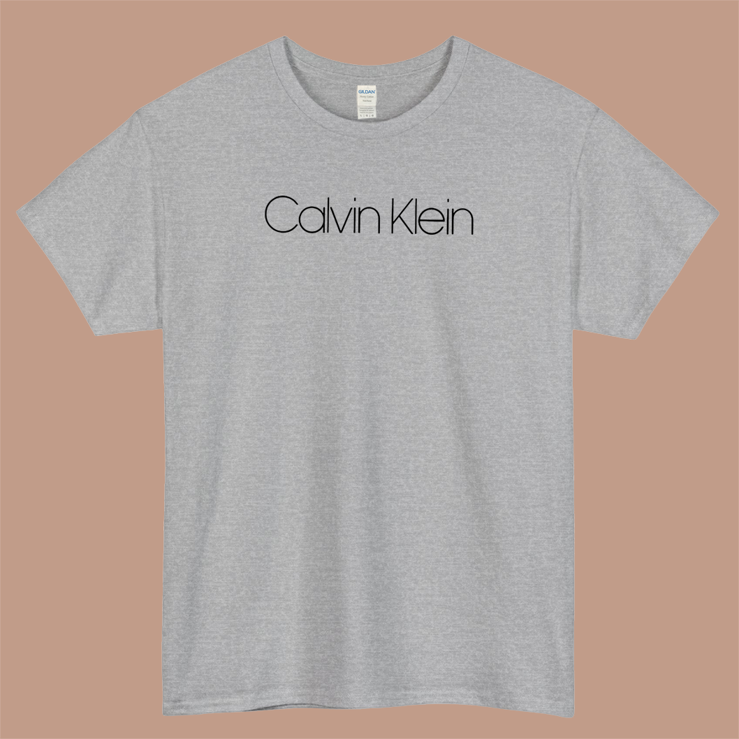 Calvin Klein Logo Mens Unisex Short Sleeve T-Shirt Size S-3XL
