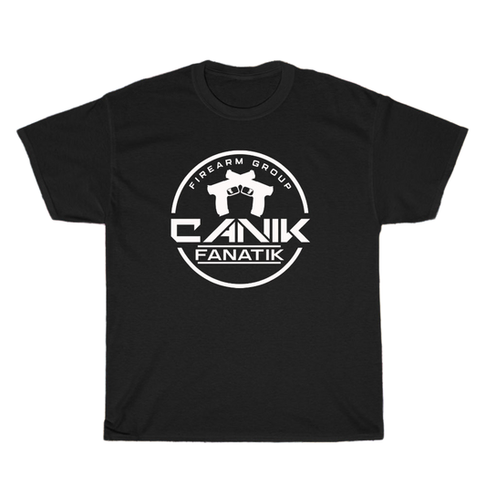 Canik Fanatik Firearm Group Logo Men's Unisex T Shirt Size S to 3XL