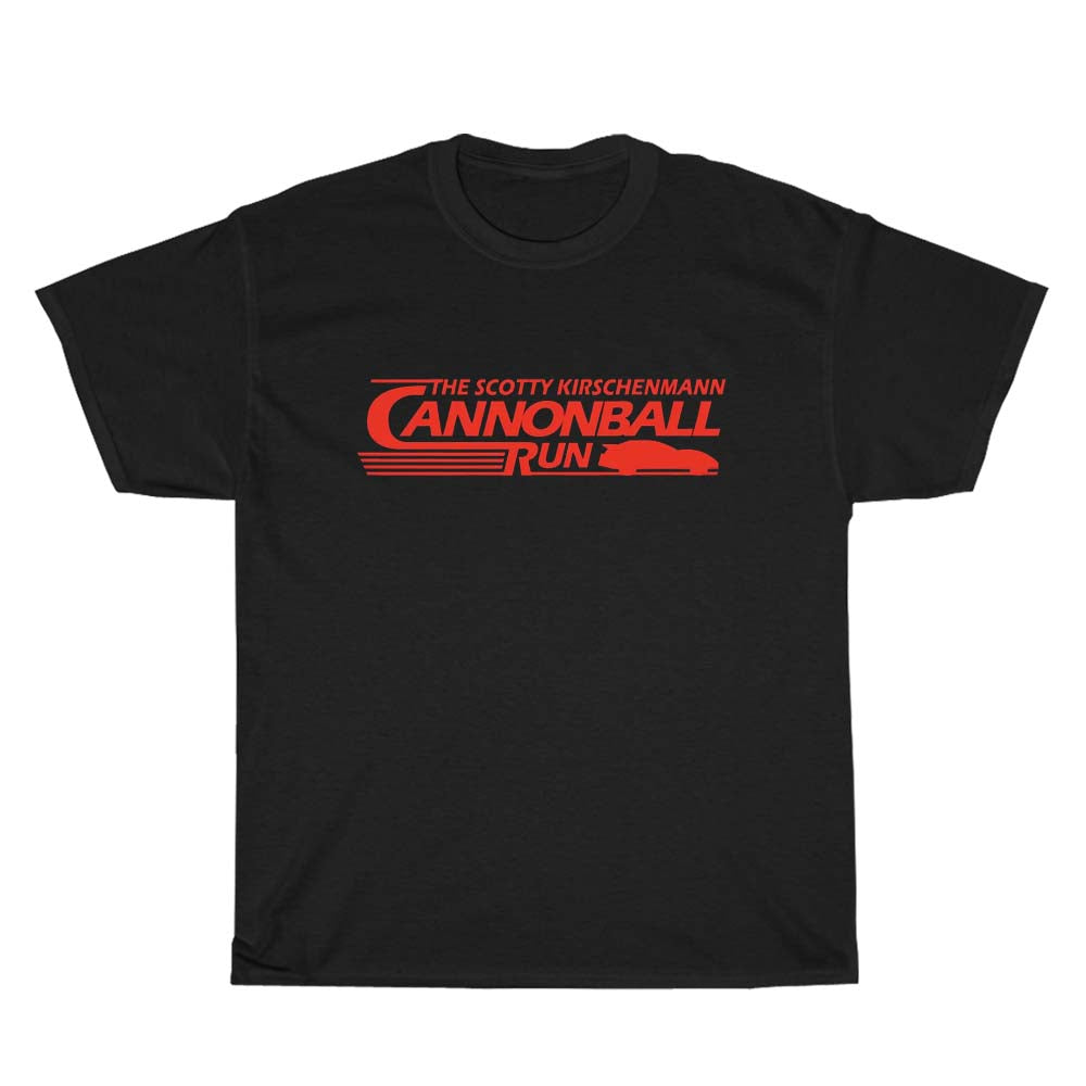 Cannonball Run Logo Men's Unisex T Shirt Size S to 3XL