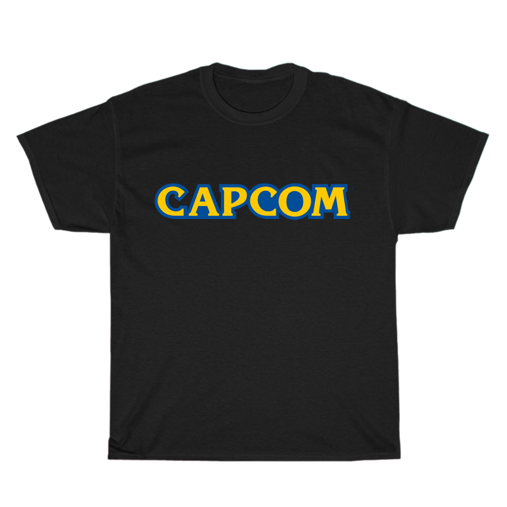 Capcom Video game logo Men's Unisex T Shirt Size S to 3XL