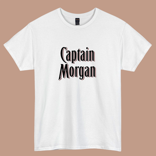 Captain Morgan  Logo short sleeve t shirt S-3XL- P