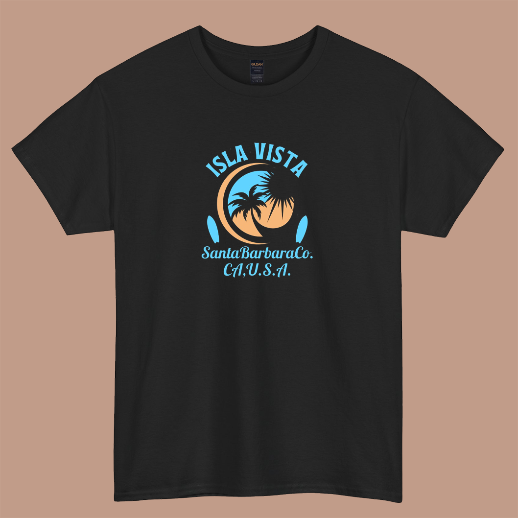 Carpinteria Santa Barbara logo short sleeve t shirt Size S-3XL -P