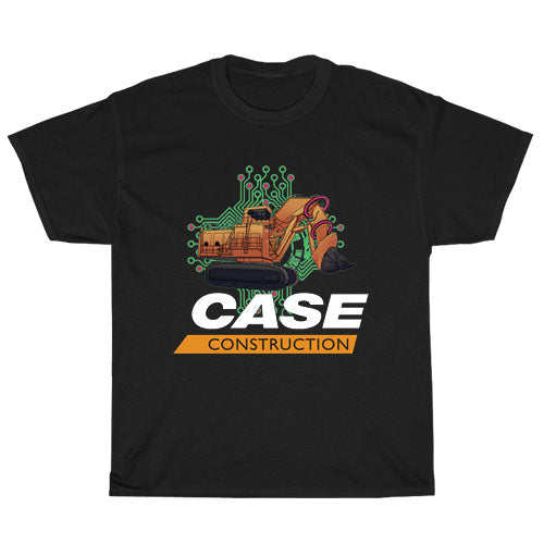 Case Construction Equipment logo Men's Unisex T Shirt Size S to 3XL
