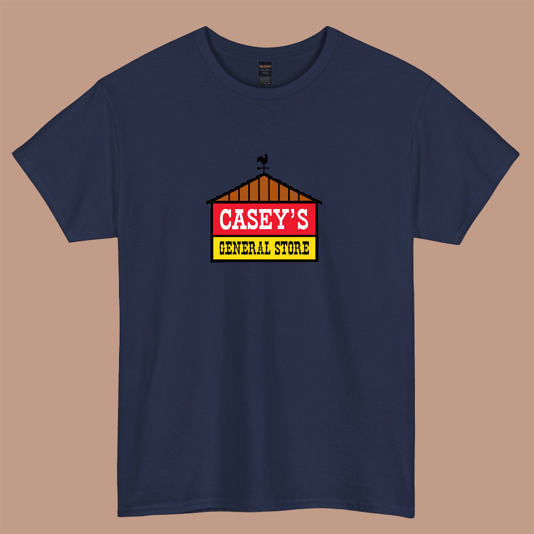 Casey's General Stores Logo short sleeve t shirt size S-3XL -P