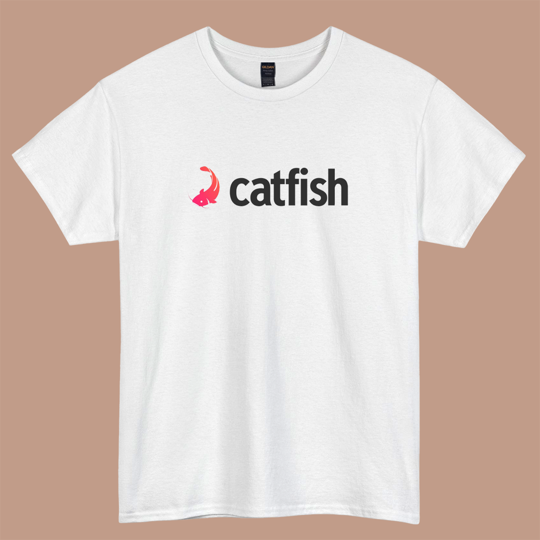 Catfish App Logo short sleeve t shirt S-3XL-p