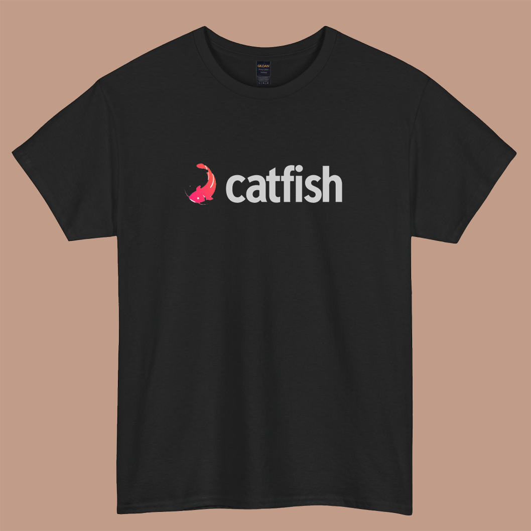 Catfish App Logo short sleeve t shirt S-3XL-p