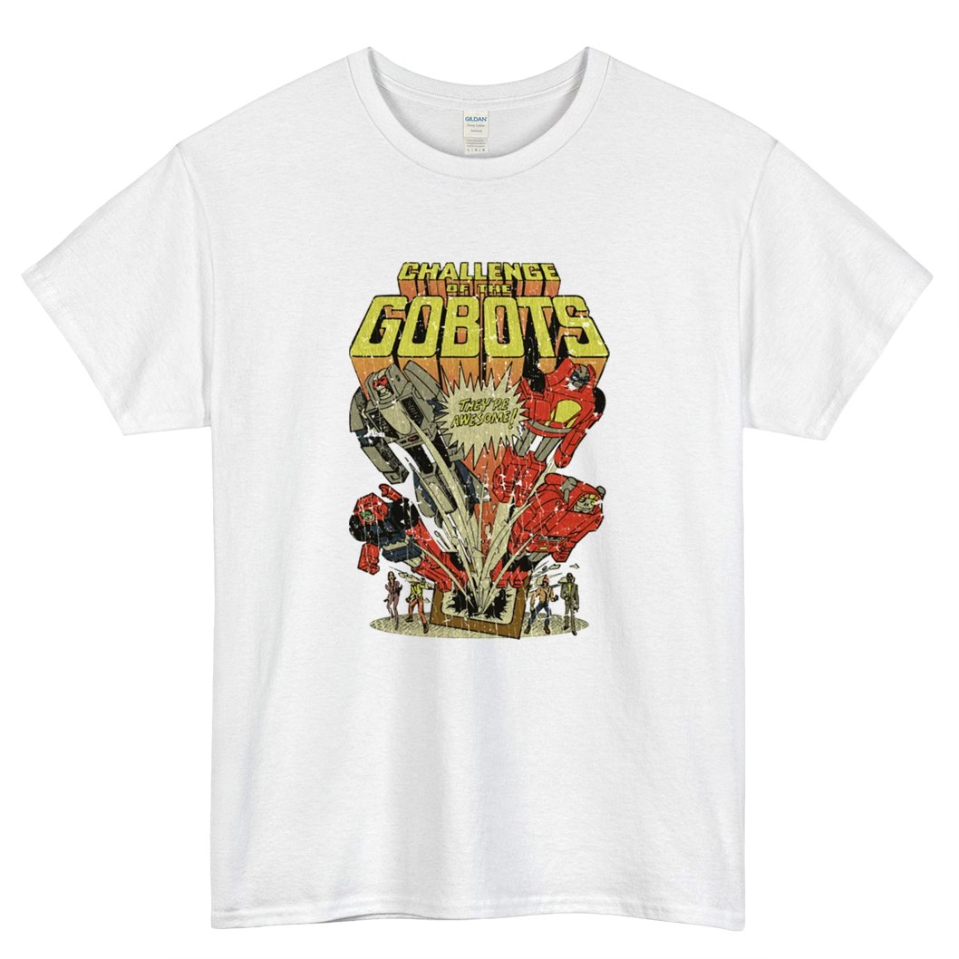 Challenge of The GoBots 1984 Logo Mens Unisex Short Sleeve T-Shirt Size S-3XL - P