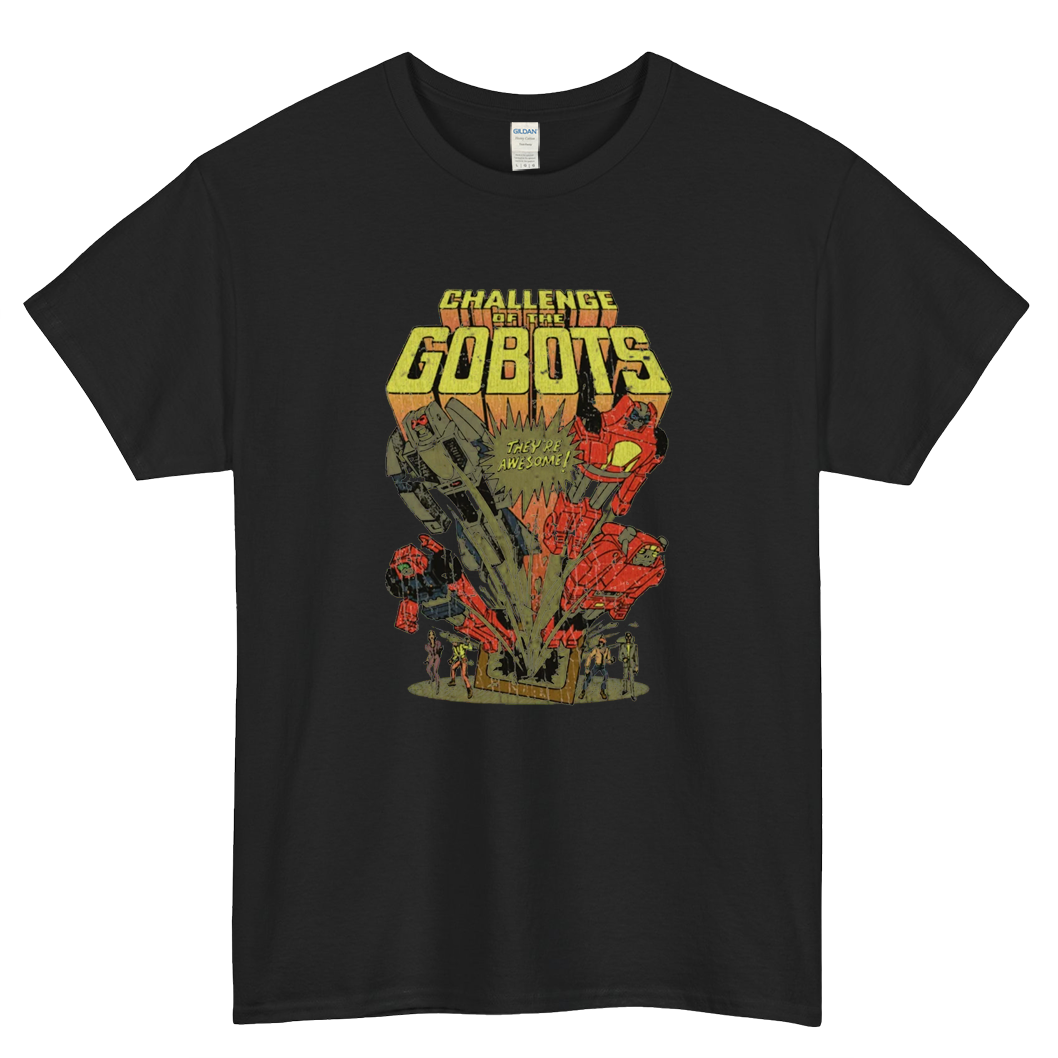 Challenge of The GoBots 1984 Logo Mens Unisex Short Sleeve T-Shirt Size S-3XL - P