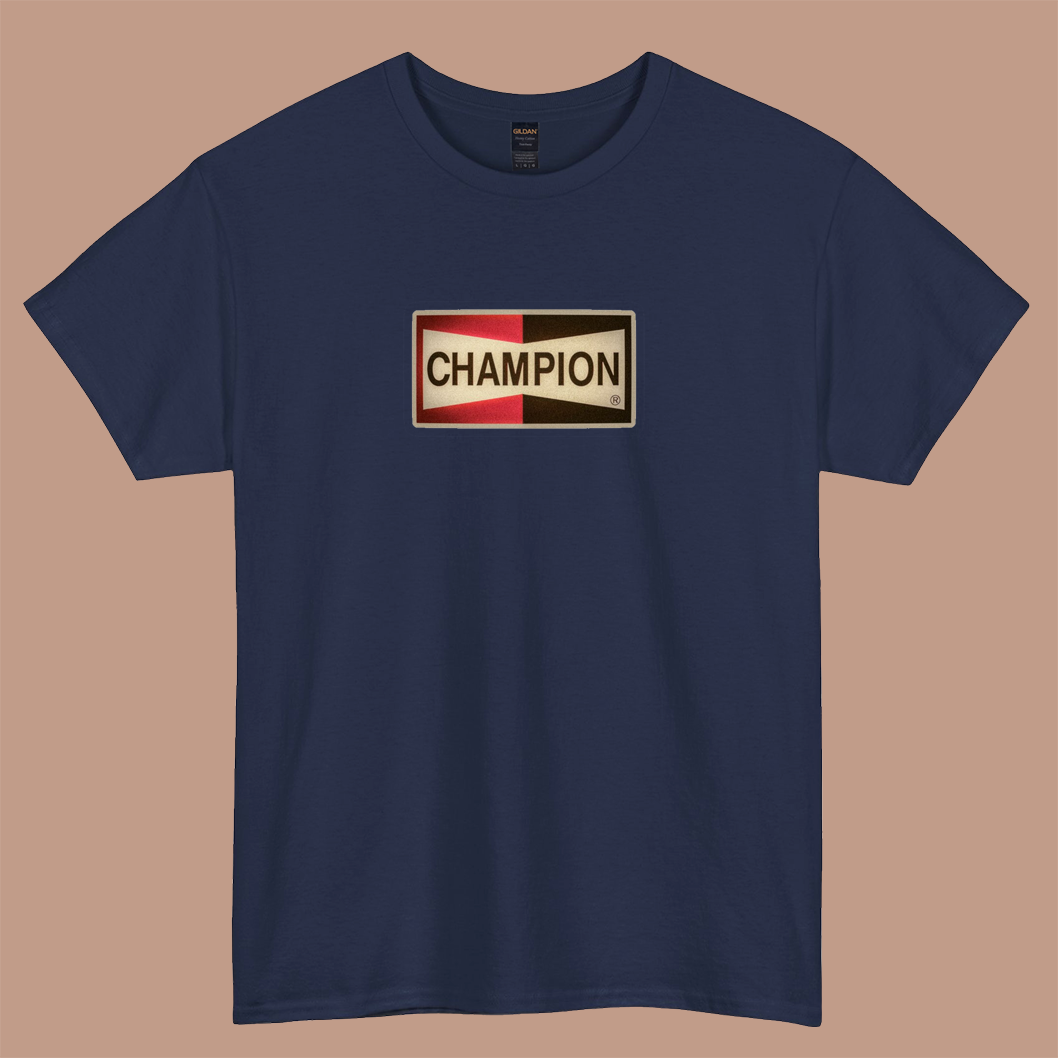 Champion Auto LOGO SHORT SLEEVE T SHIRT S-3XL-P