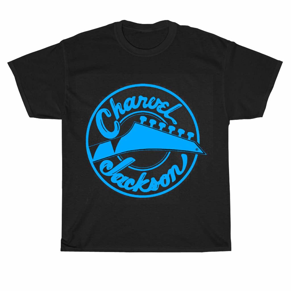 Charvel Jackson Guitar Blue Logo Unisex Men's T Shirt Size S to 3XL