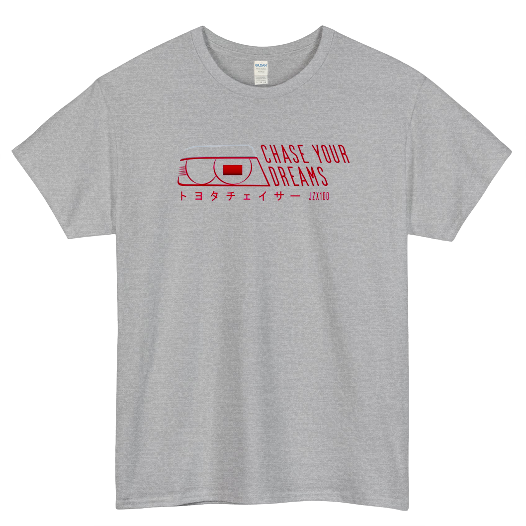 Chaser Your Dreams JZX100 Logo Mens Unisex Short Sleeve T-Shirt Size S-3XL - P
