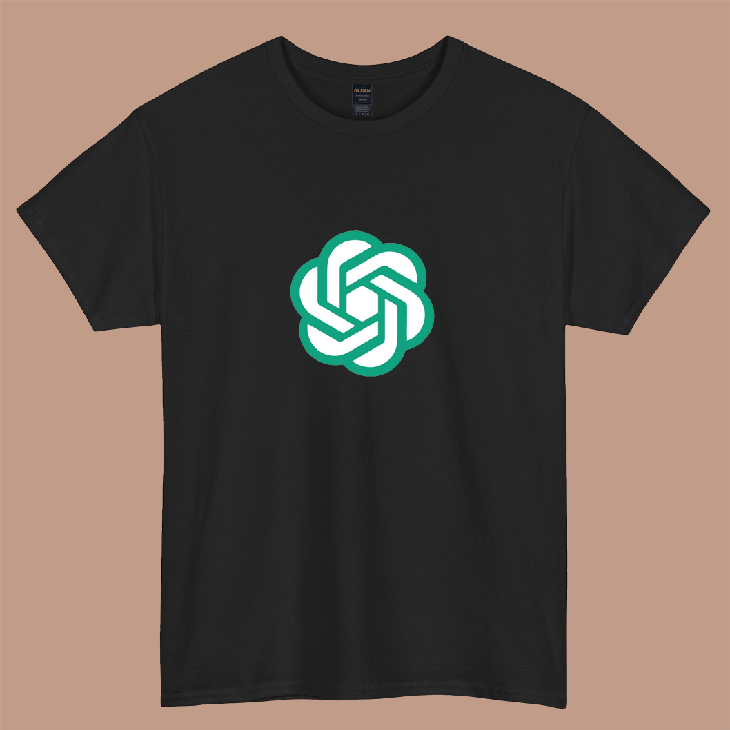 Chat GPT-3 Logo short sleeve t shirt size S-3XL -P