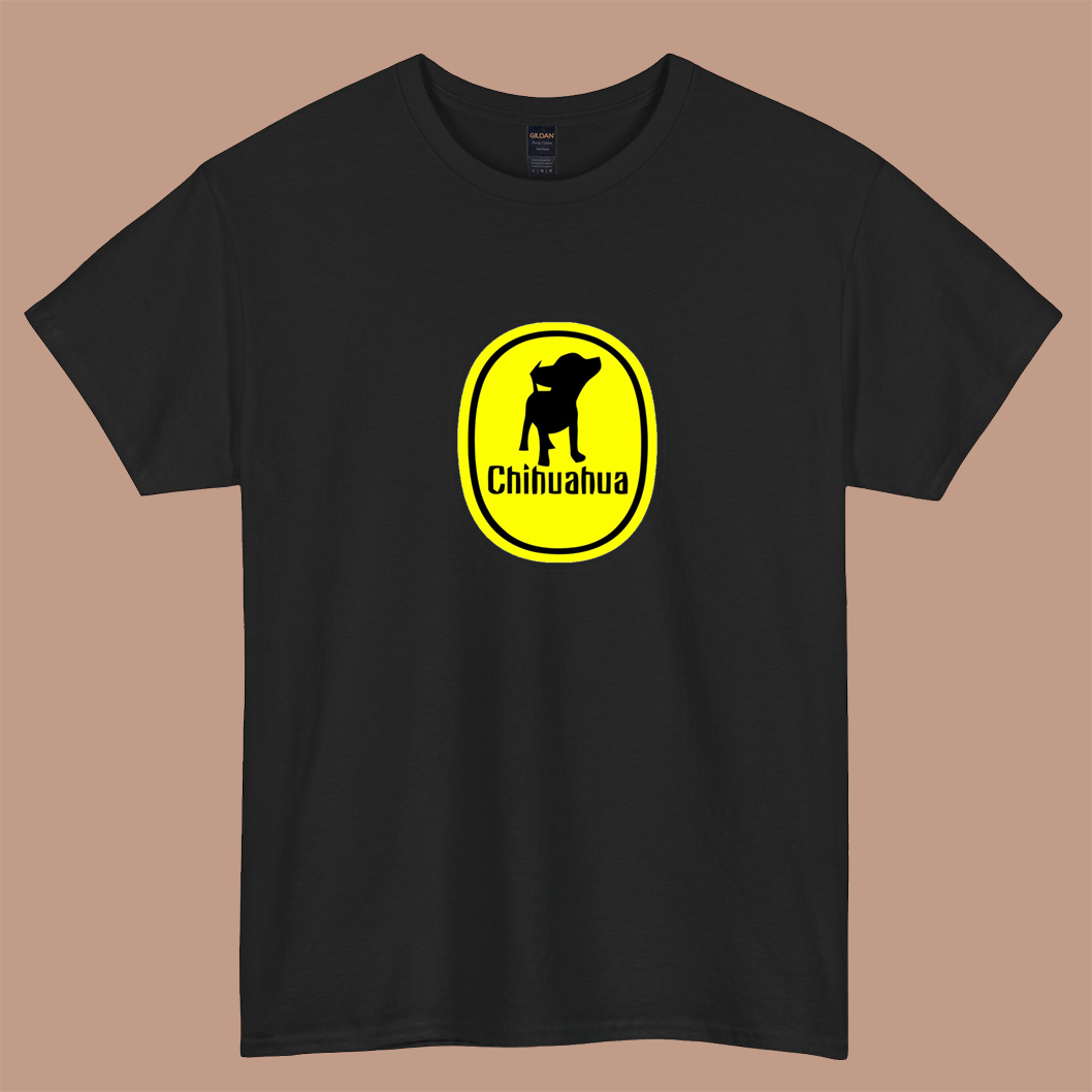Chihuahua LOGO SHORT SLEEVE T SHIRT S-5XL- P
