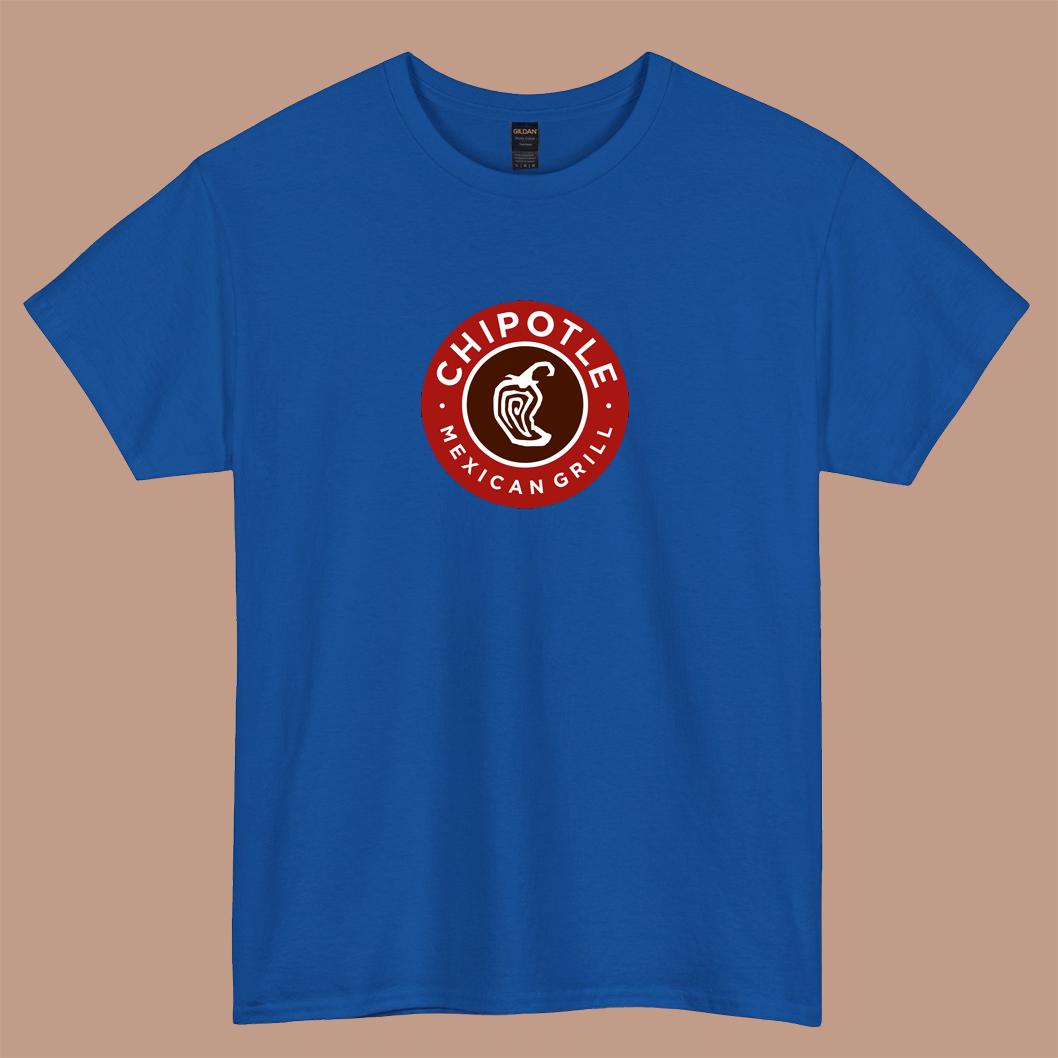 Chipotle Mexican Grill Logo short slevee t shirt Size S-3XL -P