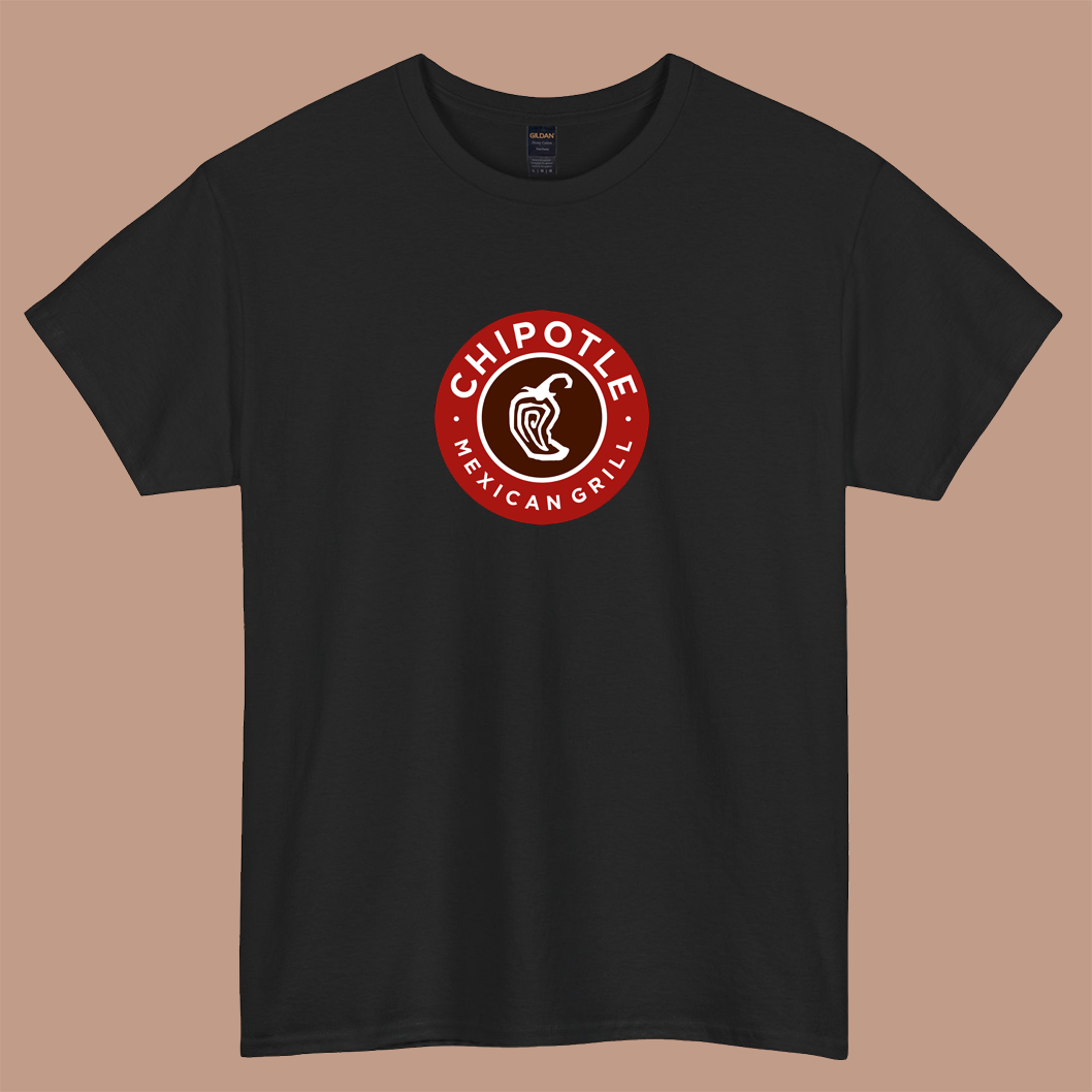Chipotle Mexican Grill Logo short slevee t shirt Size S-3XL -P