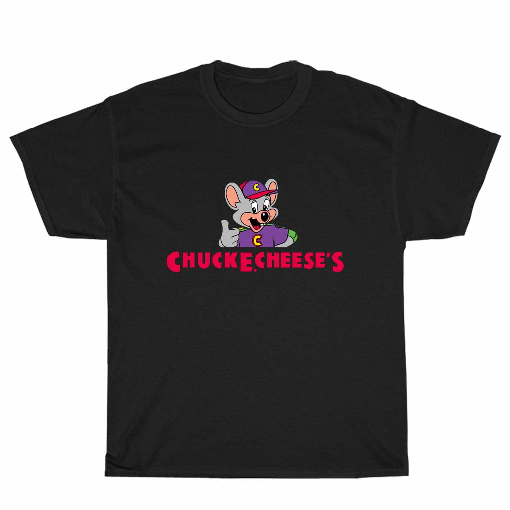 Chuck E Cheese Logo Unisex Men's T Shirt Size S to 3XL
