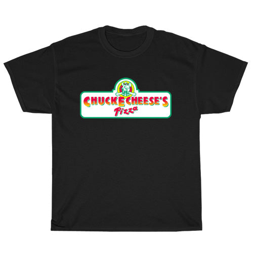 Chuck E Cheese Restaurant Logo Men's Unisex T Shirt Size S to 3XL