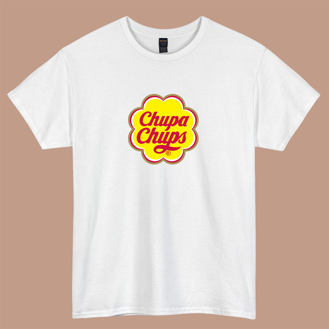 Chupa Chups Logo SHORT SLEEVE T SHIRT S-3XL-P