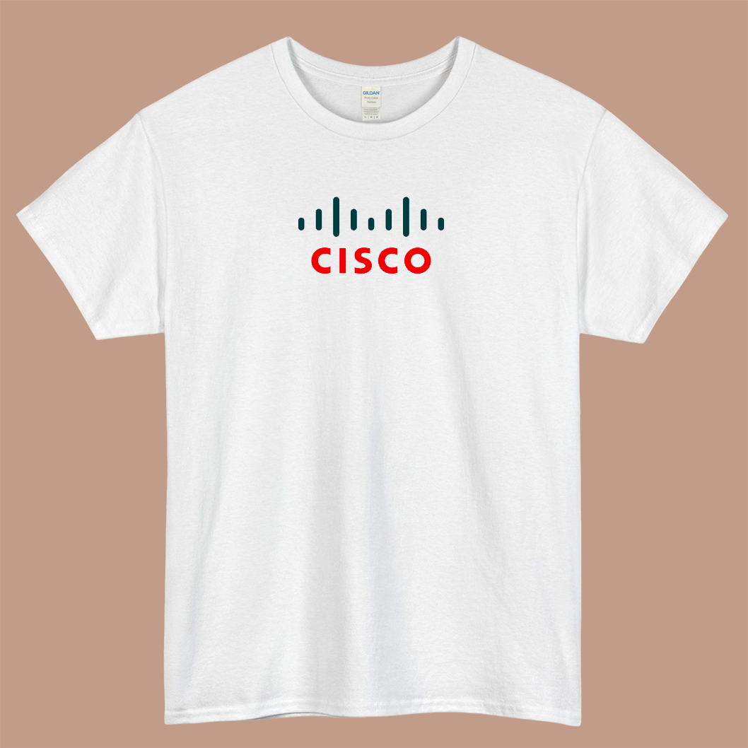 Cisco short sleeve logo mens t shirt s-3xl