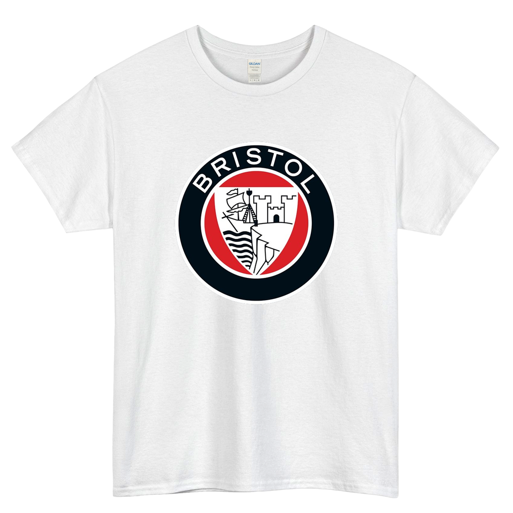 Classic Bristol Cars 1945-2019 Logo Mens Unisex Short Sleeve T-Shirt Size S-3XL - P