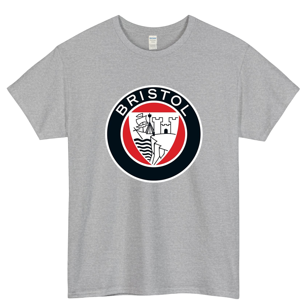 Classic Bristol Cars 1945-2019 Logo Mens Unisex Short Sleeve T-Shirt Size S-3XL - P