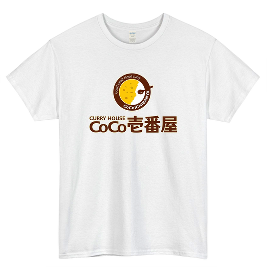 CoCo Ichibanya Logo Mens Unisex Short Sleeve T-Shirt Size S-3XL - P