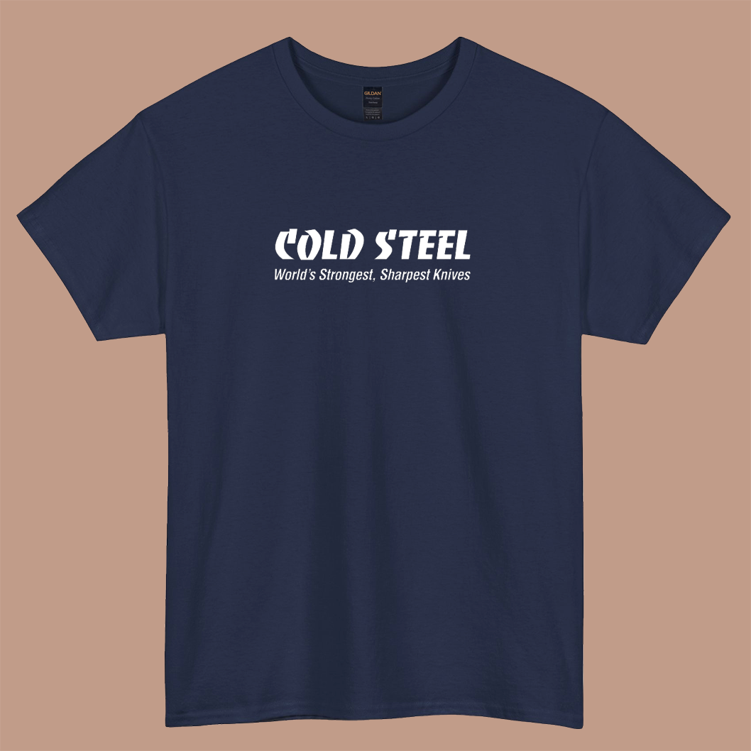 Cold Steel Logo short slevee t shirt Size S-3XL -P