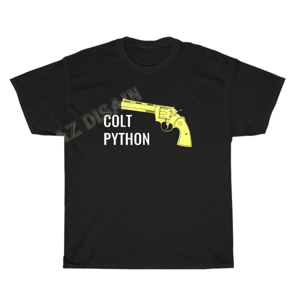 Colt Python Logo Men's Unisex T Shirt Size S to 3XL