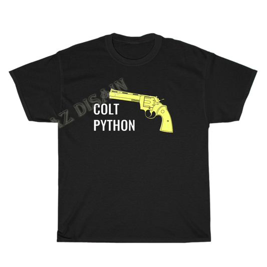 Colt Python Logo Men's Unisex T Shirt Size S to 3XL
