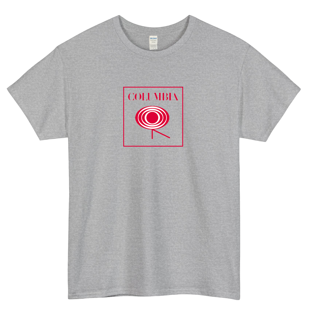 COLUMBIA RECORDS LABEL SHORT SLEEVE T SHIRT -P (Copy)
