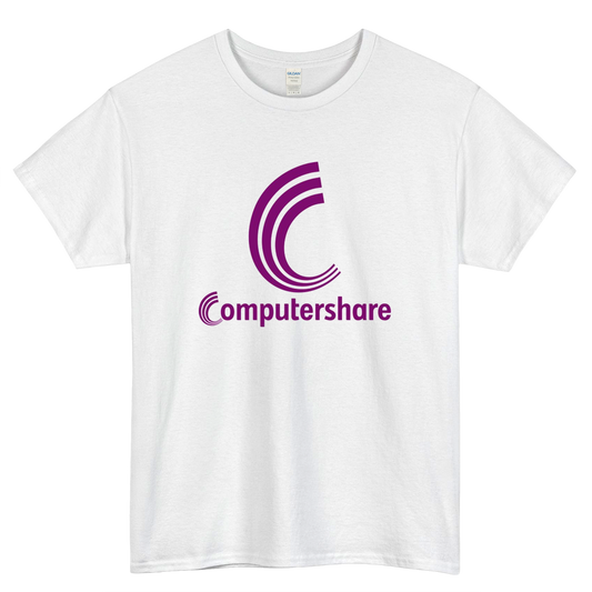 Computershare Logo Mens Unisex Short Sleeve T-Shirt Size S-3XL - P