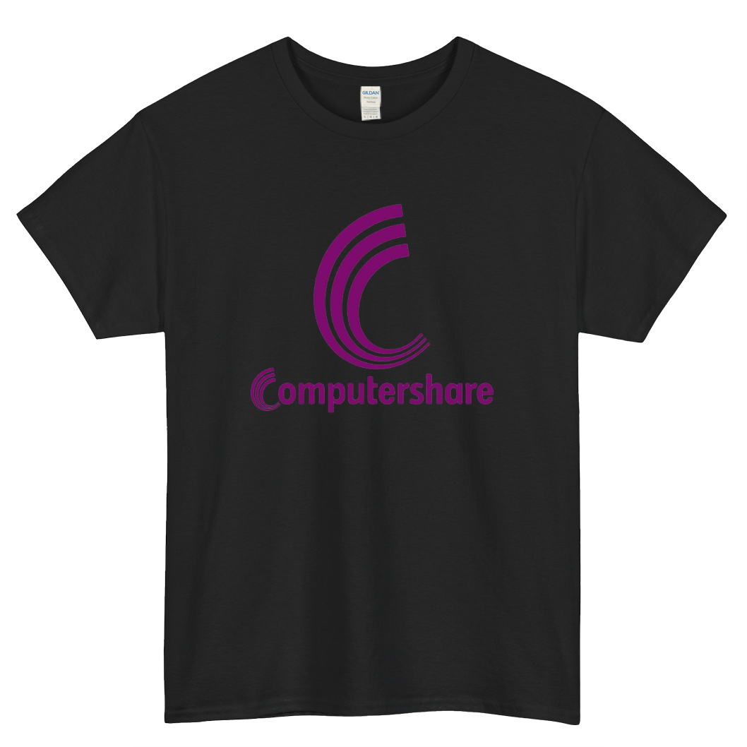Computershare Logo Mens Unisex Short Sleeve T-Shirt Size S-3XL - P