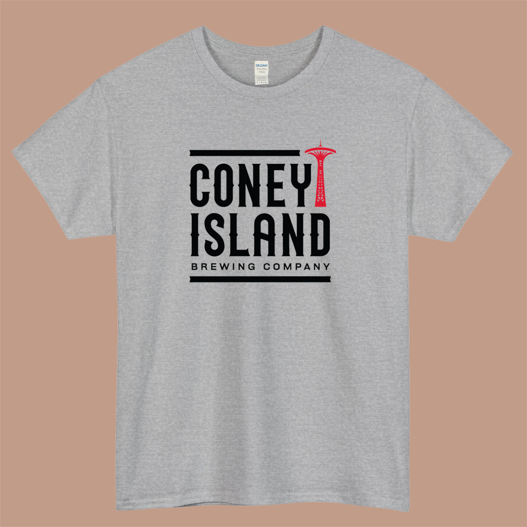 Coney Island Brewery Essential Logo Mens Unisex Short Sleeve T-Shirt Size S-3XL - P