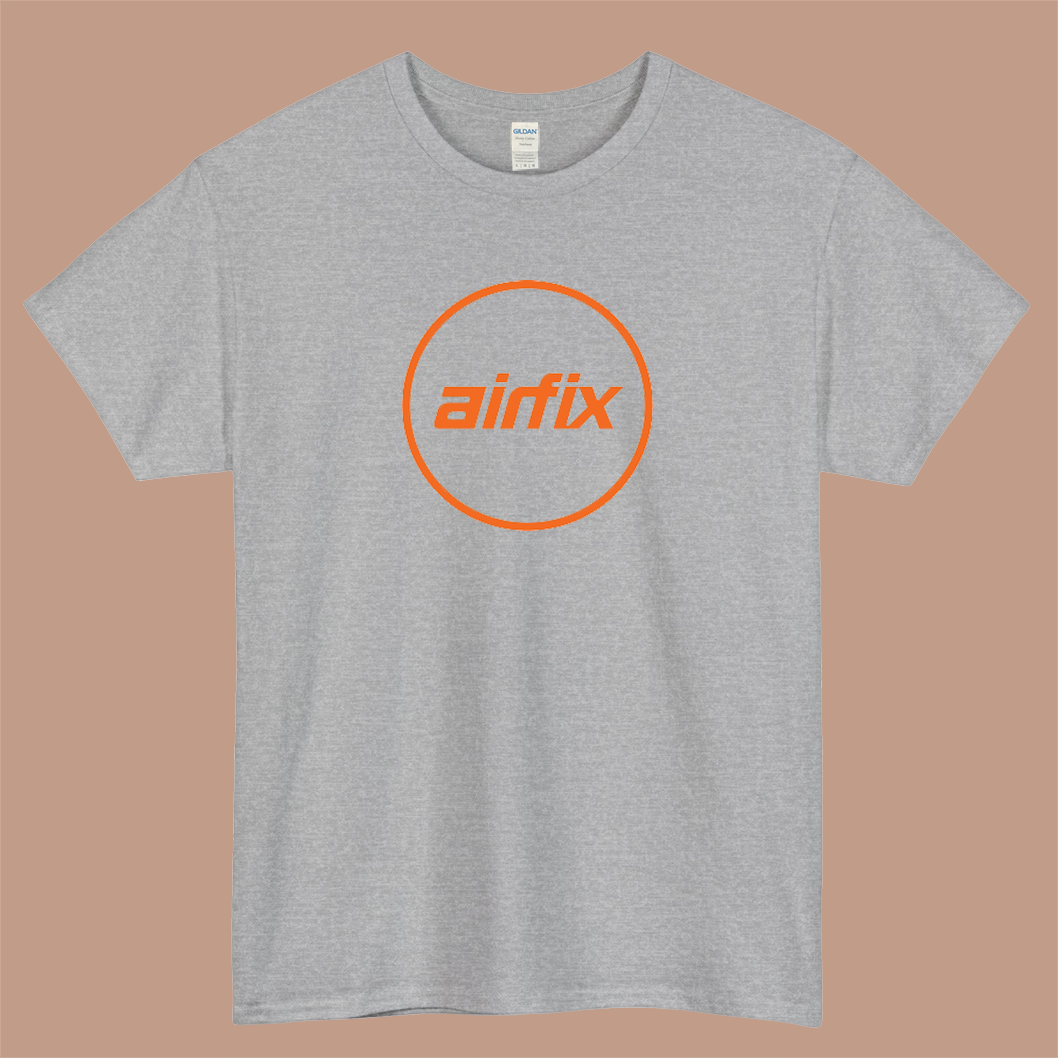 Contato AIRFIX Grampos Logo Mens Unisex Short Sleeve T-Shirt Size S-3XL - P
