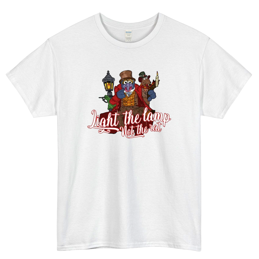 Copy of Muppet Christmas Carol Logo Mens Unisex Short Sleeve T-Shirt Size S-3XL - P