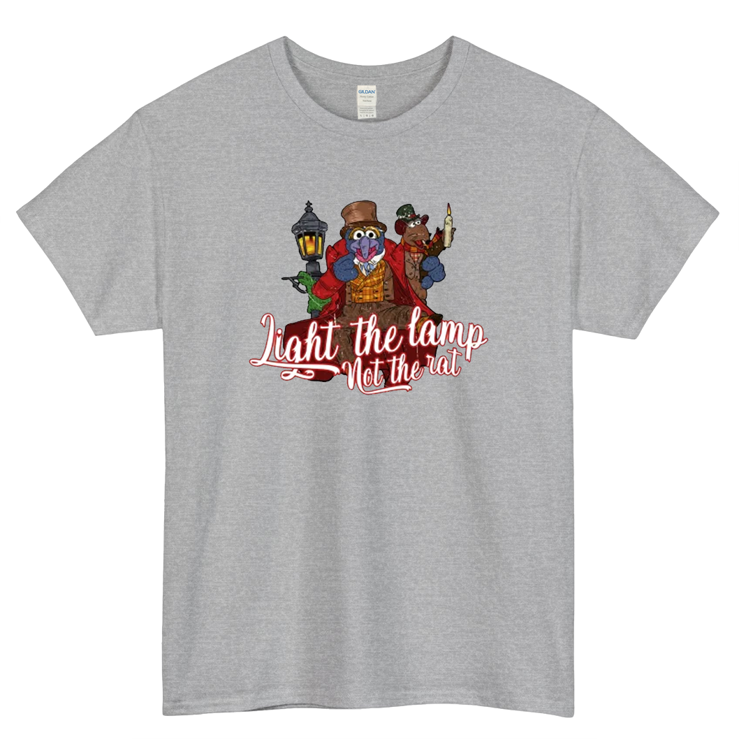 Copy of Muppet Christmas Carol Logo Mens Unisex Short Sleeve T-Shirt Size S-3XL - P