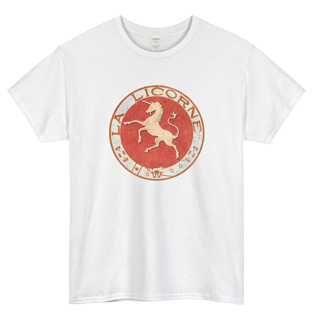 Corre La Licorne Logo Mens Unisex Short Sleeve T-Shirt Size S-3XL - P