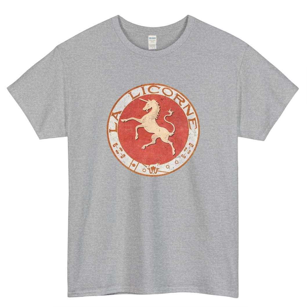 Corre La Licorne Logo Mens Unisex Short Sleeve T-Shirt Size S-3XL - P