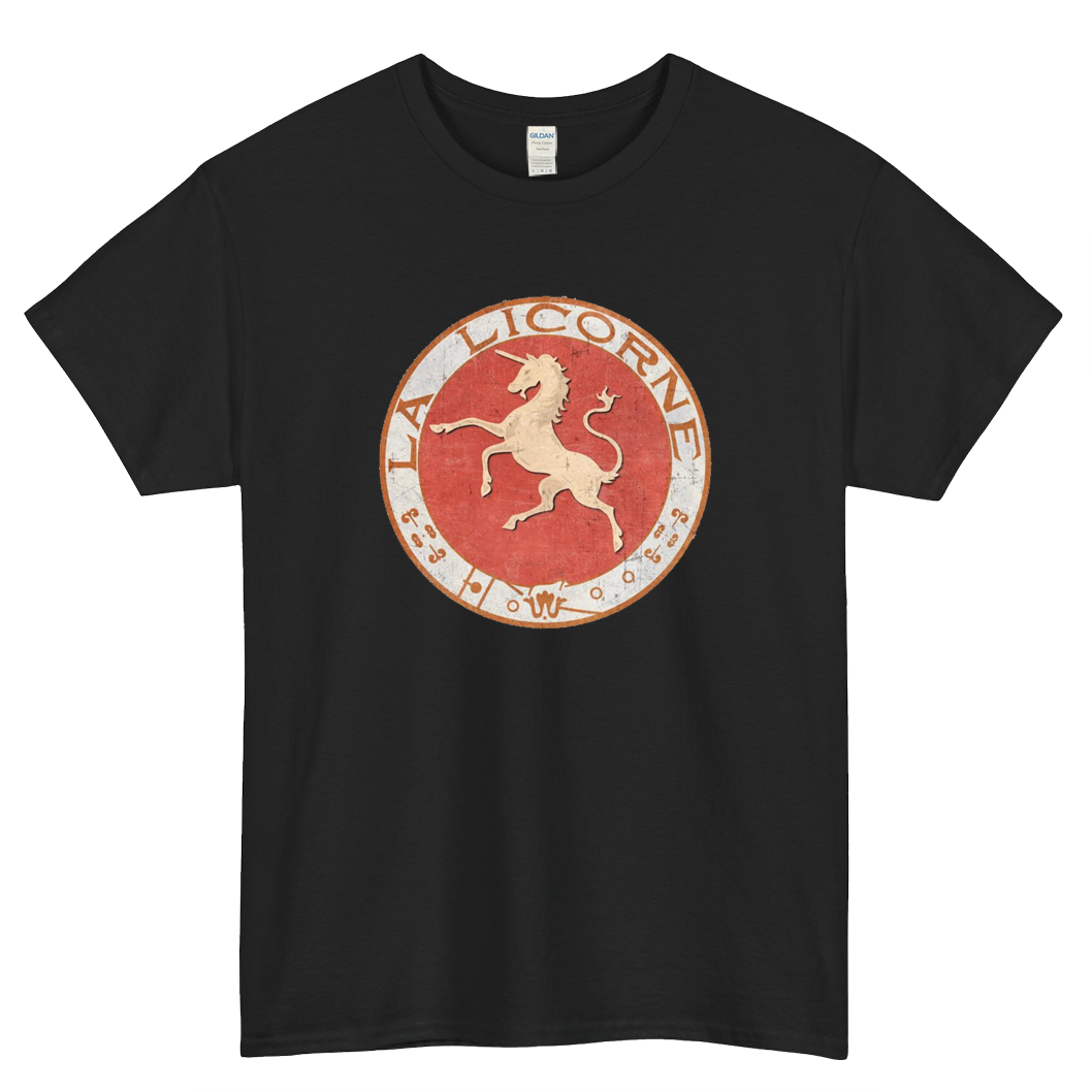 Corre La Licorne Logo Mens Unisex Short Sleeve T-Shirt Size S-3XL - P