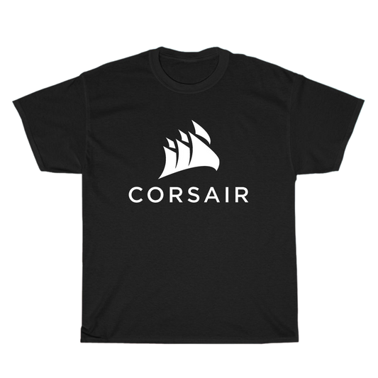 Corsair Gaming Logo Men's Unisex T Shirt Size S to 3XL