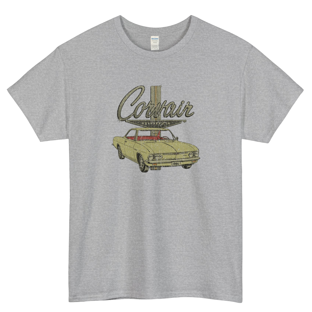 Corvair Monza 1966 Logo Mens Unisex Short Sleeve T-Shirt Size S-3XL - P