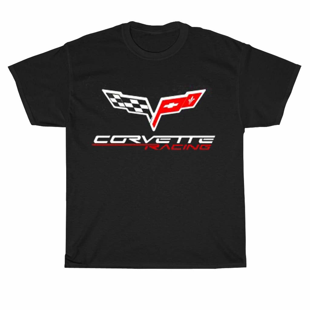 Corvette Racing Logo Unisex Men's T Shirt Size S to 3XL