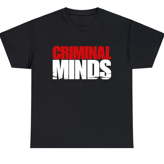 Criminal Minds TV Series Logo Men's Unisex T Shirt Size S to 3XL