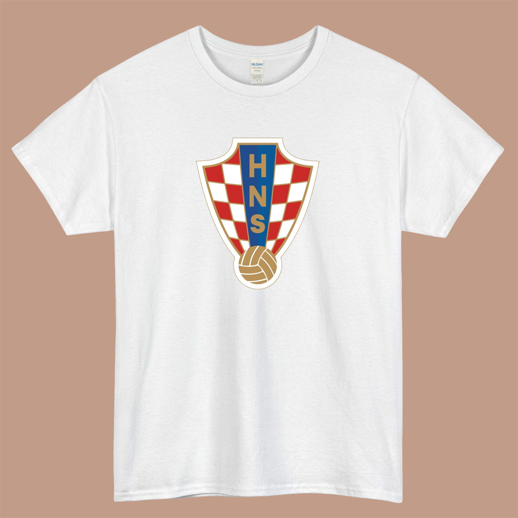 Croatia National Football Logo Mens Unisex Short Sleeve T-Shirt Size S-3XL - P