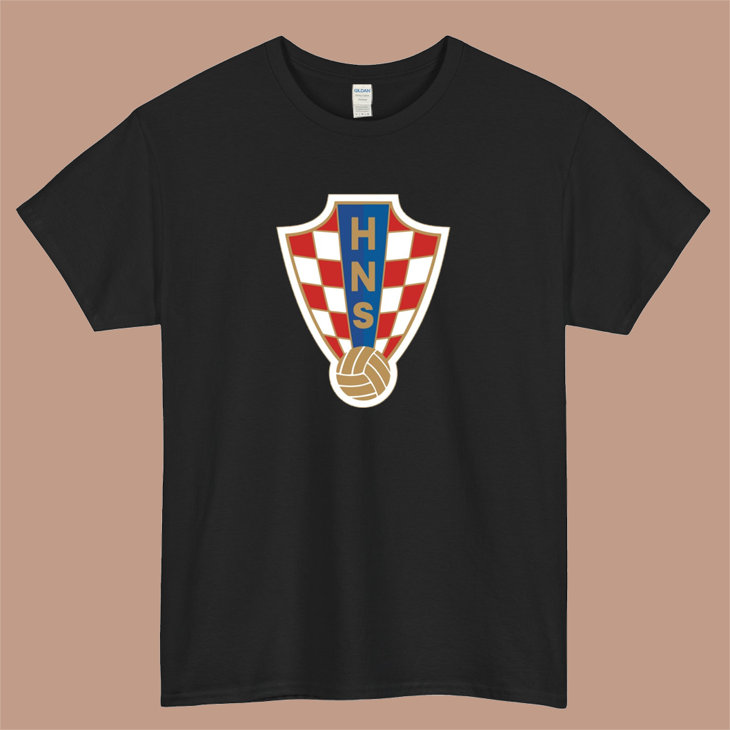Croatia National Football Logo Mens Unisex Short Sleeve T-Shirt Size S-3XL - P
