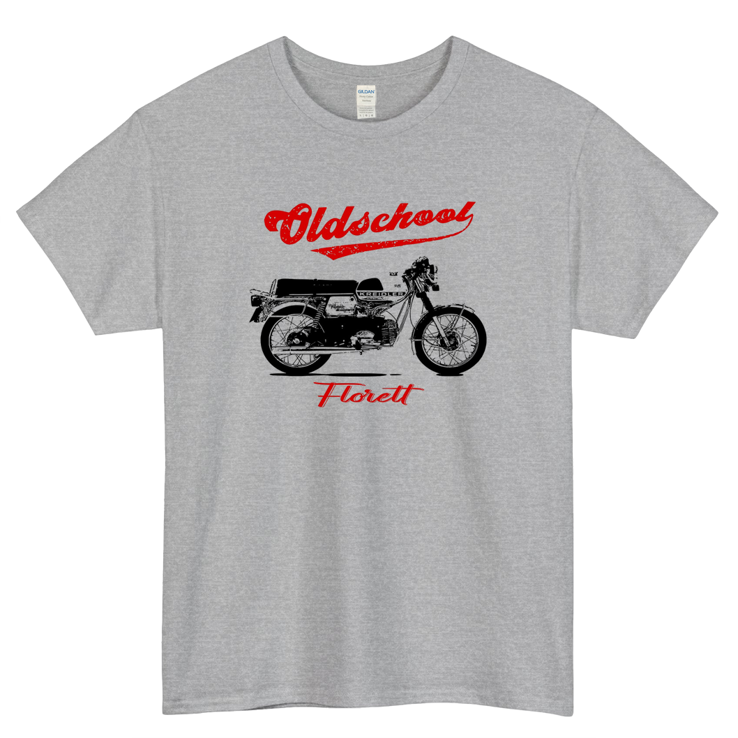 Cult 70s Kreidler Krad Logo Mens Unisex Short Sleeve T-Shirt Size S-3XL - P
