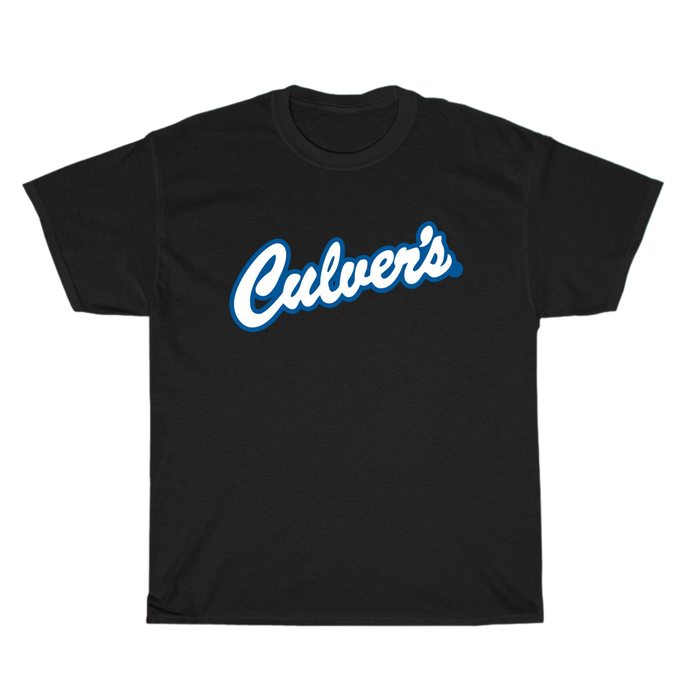 Culver's Burger Logo Men's Unisex T Shirt Size S to 3XL