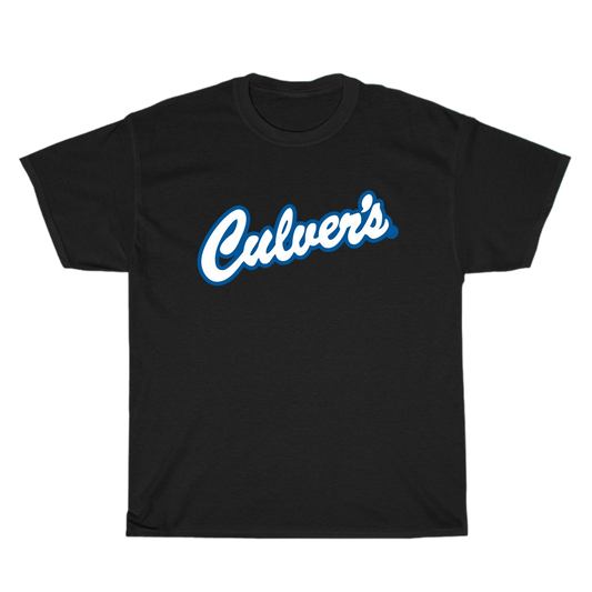 Culver's Burger Logo Men's Unisex T Shirt Size S to 3XL