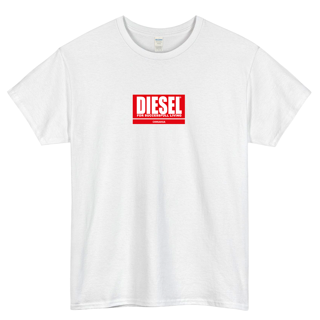 DIESEL SUCCESSFUL LIVING RACING LOGO short SLEEVE T SHIRT -P